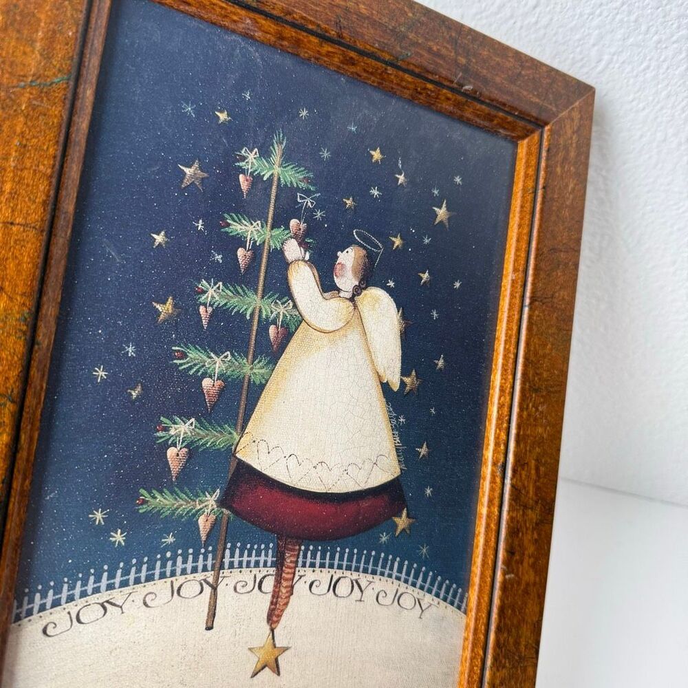 Mary Beth Baxter Folk Art Framed Print 11x9 - Picture 8 of 9